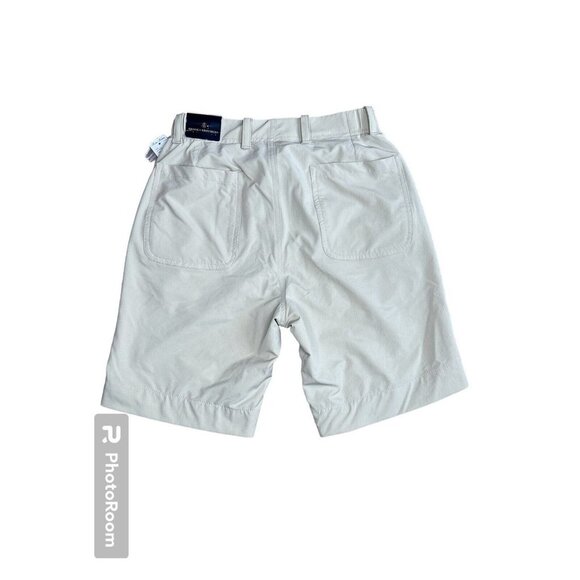 Brooks Brothers Shorts Size W30 Inseam 9" Mens Chino Khaki Golf Performance - Picture 2 of 5
